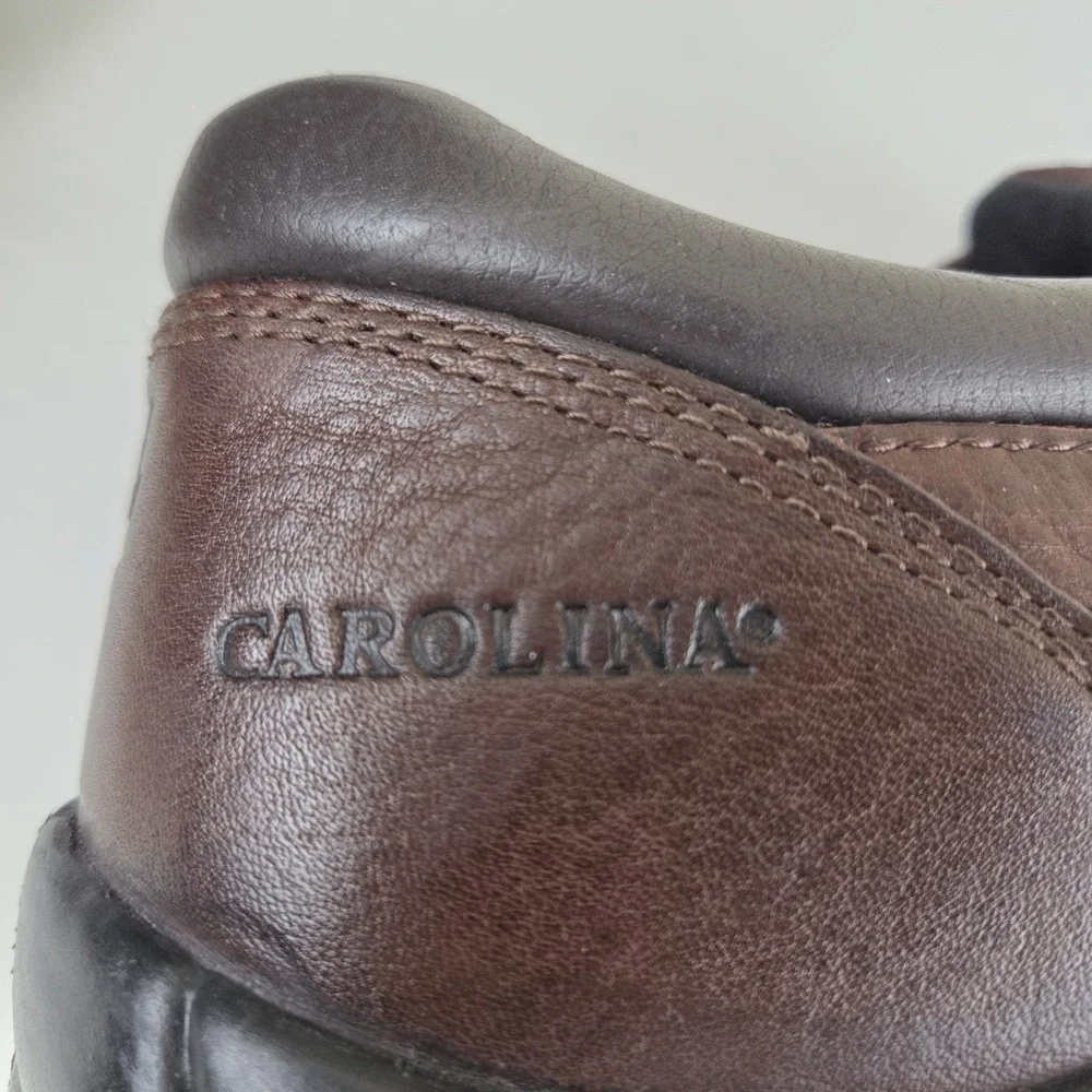 Carolina CA1528 Men's 12M Brown Leather Work Shoes Electrical Hazard Safety Toe